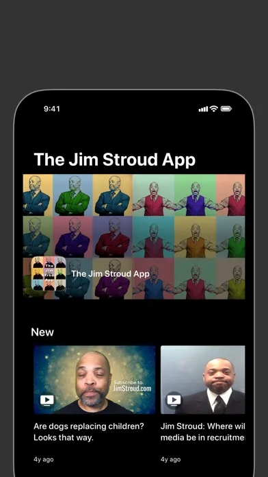 Ảnh chụp màn hình của The Jim Stroud App