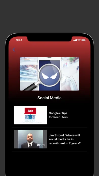 Ảnh chụp màn hình của The Jim Stroud App