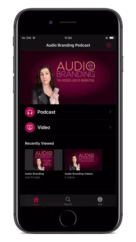 Audio Branding Podcast應用截圖