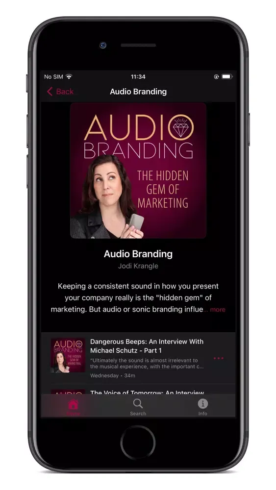 Audio Branding Podcast應用截圖
