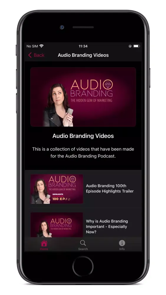 Audio Branding Podcast應用截圖