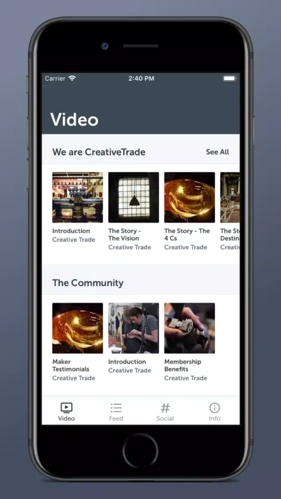 CreativeTrade Screenshots