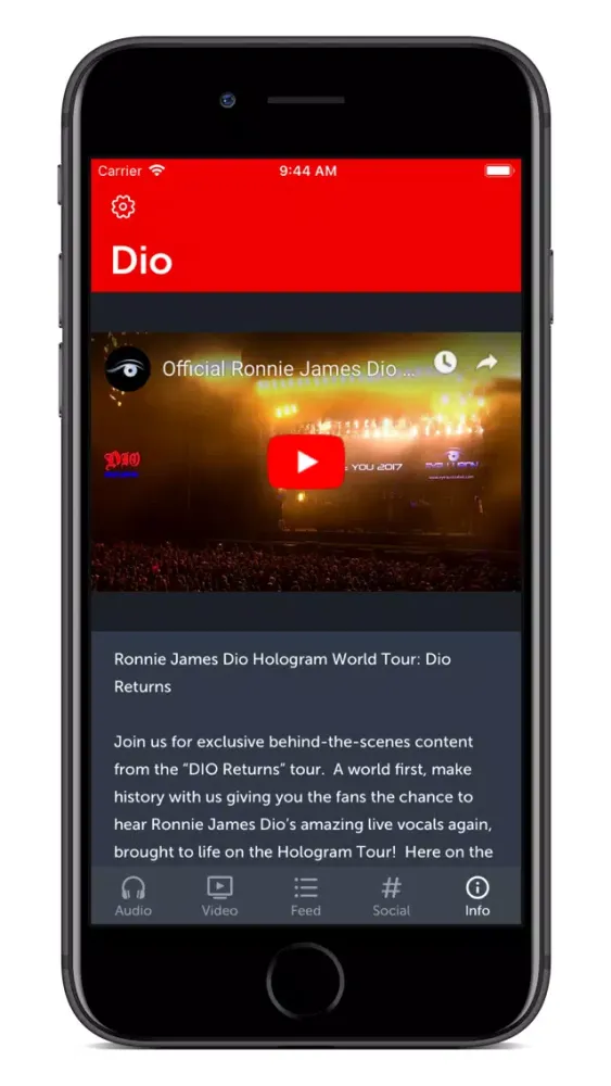 Dio app应用截图