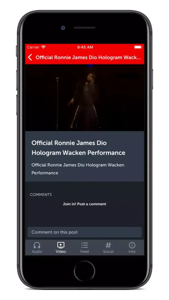 Dio app应用截图