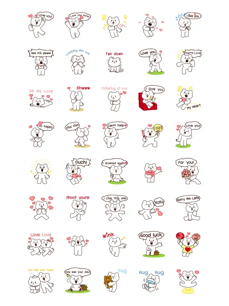 Capturas de pantalla de Super Lovable Betakkuma iPad 