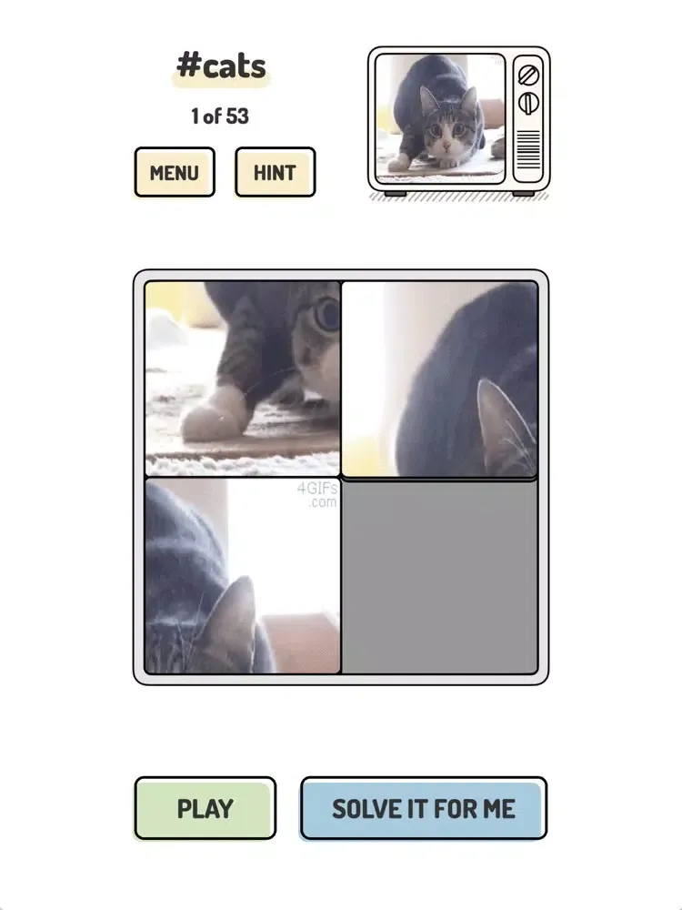 تصاویر Gif Puzzle iPad 