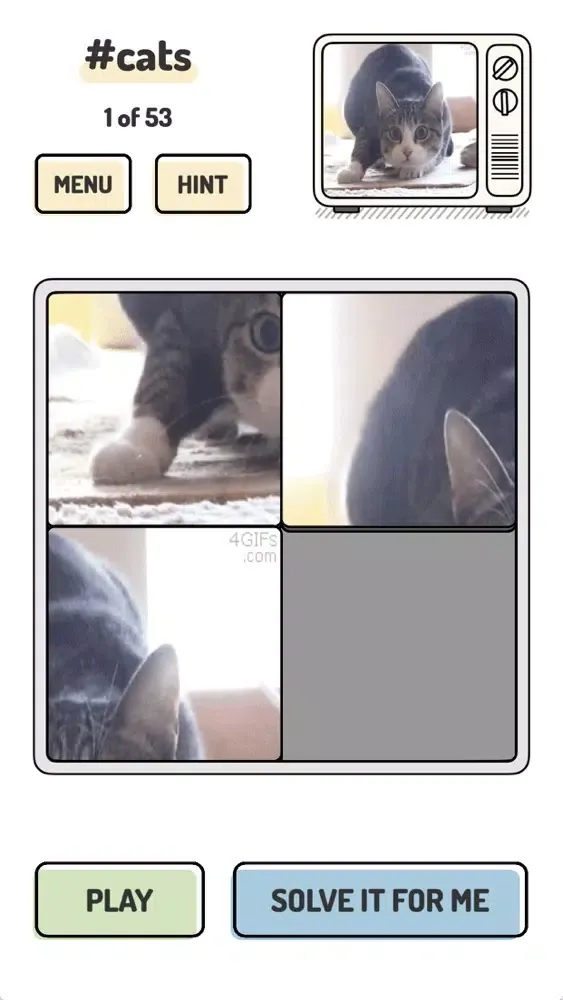 تصاویر Gif Puzzle