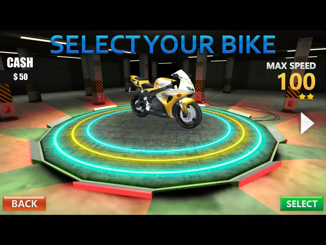 Zrzuty ekranu Super Bike Chase: Outlaws Run iPad 