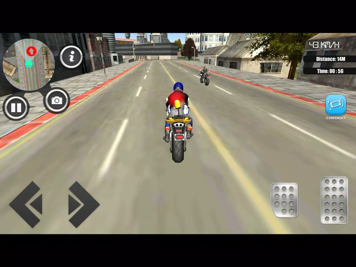 Zrzuty ekranu Super Bike Chase: Outlaws Run iPad 