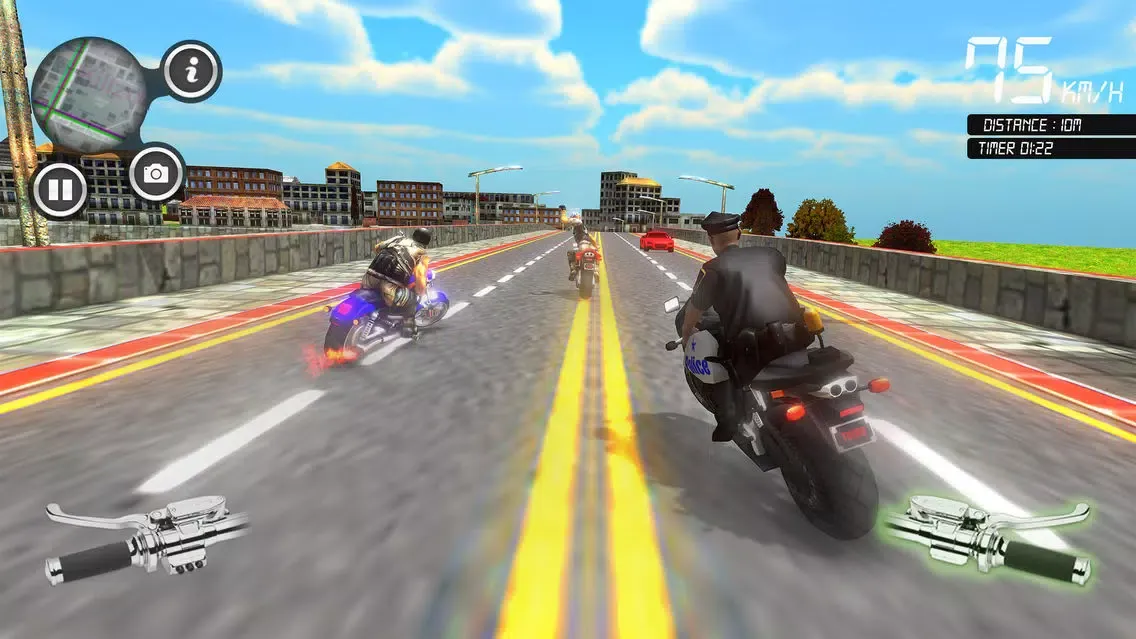 Zrzuty ekranu Super Bike Chase: Outlaws Run