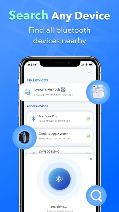 Bluetooth Tracker: Ble Scanner應用截圖