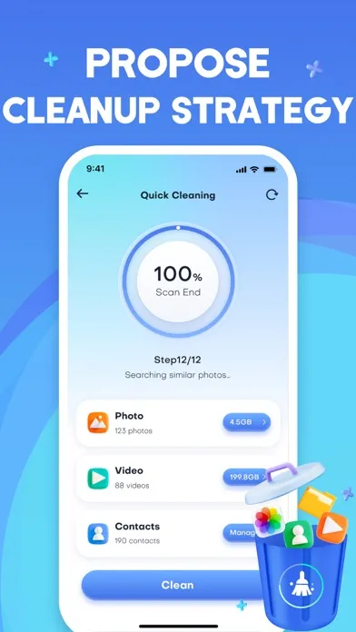 ภาพหน้าจอของ Super Cleaner：Clean Storage