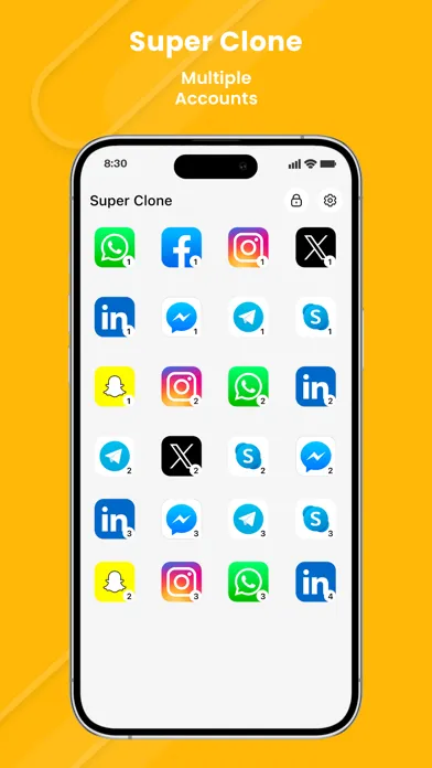 Super Clone- Multiple Accounts Screenshots