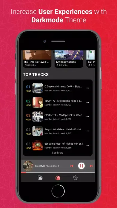 Capturas de pantalla de Super Music Player