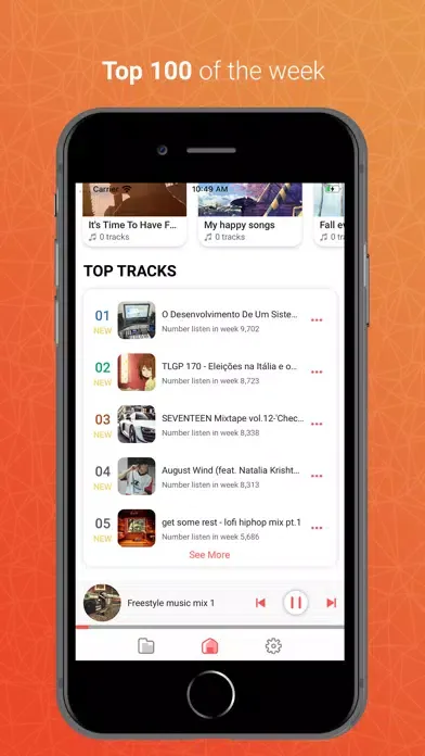 Capturas de pantalla de Super Music Player