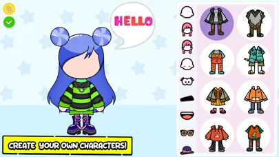 Capturas de tela do Magic Doll Outfit Ideas