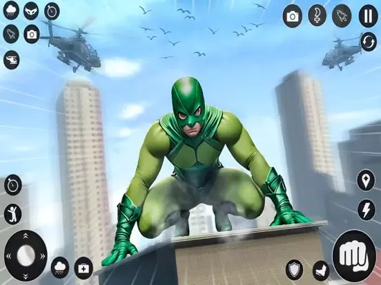 Capturas de tela do Super Hero Gangster City Shoot iPad 