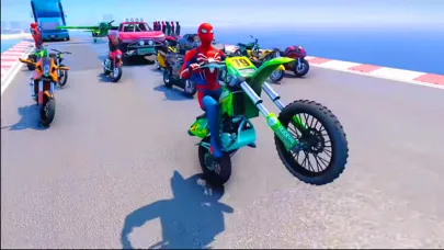 Скриншоты Superhero Moto Stunts Avengers