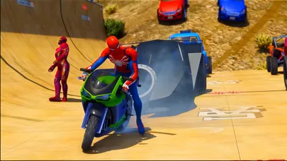 Скриншоты Superhero Moto Stunts Avengers
