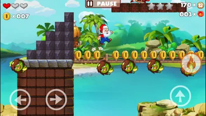 Super Santa Claus Jump & Run 스크린샷