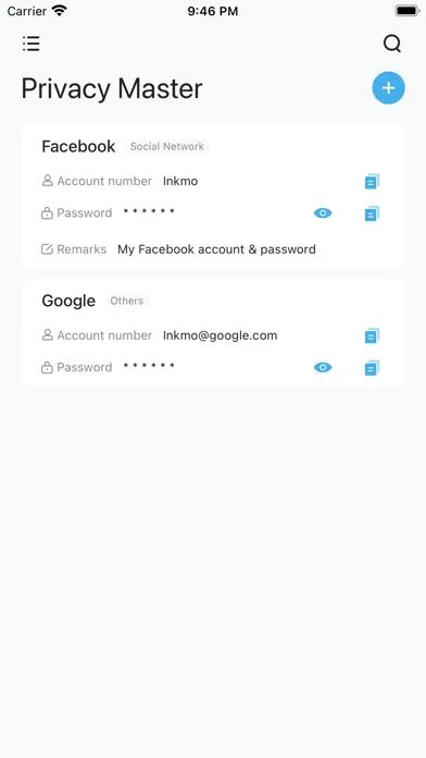 Password Manager_My Password স্ক্রিনশট