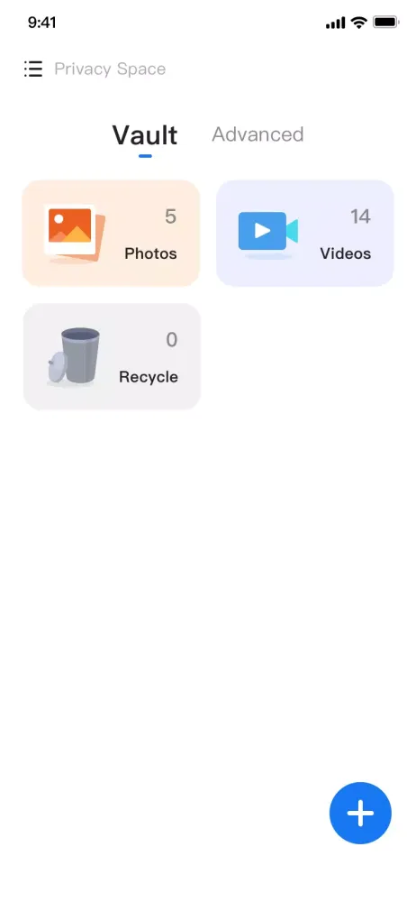 Private Space-Calculator vault Screenshots