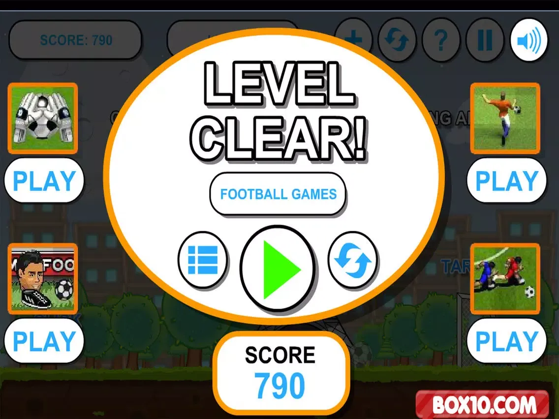 Capturas de tela do Euro Super Kick Soccer Star iPad 