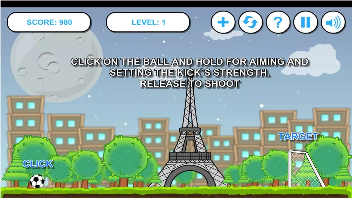 Capturas de tela do Euro Super Kick Soccer Star