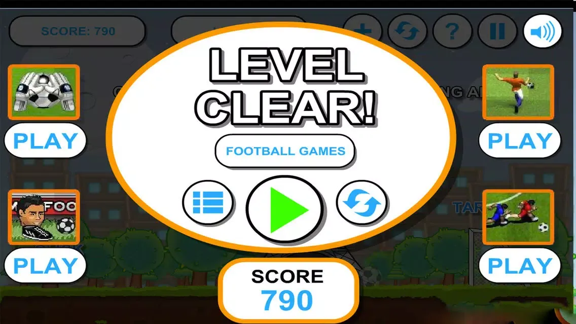 Capturas de tela do Euro Super Kick Soccer Star