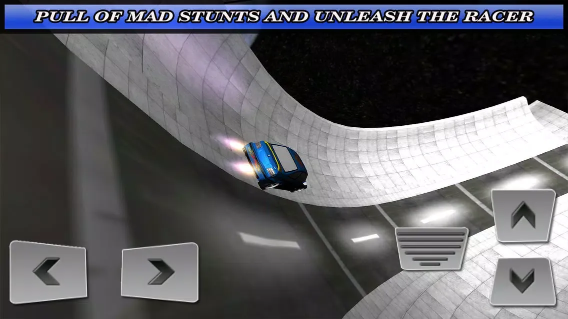 Ảnh chụp màn hình của Challenging Car race : Addictive Stunt In Space