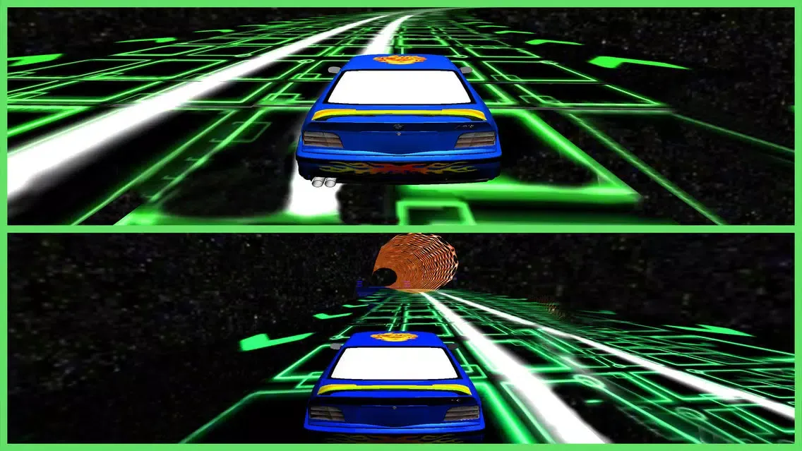 Ảnh chụp màn hình của Challenging Car race : Addictive Stunt In Space
