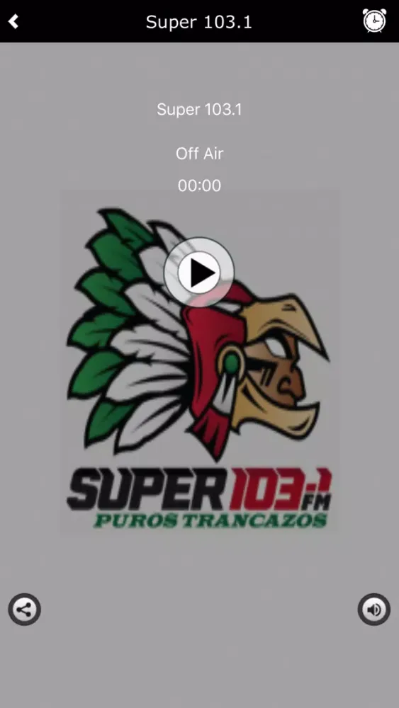 Capturas de tela do Super 103.1