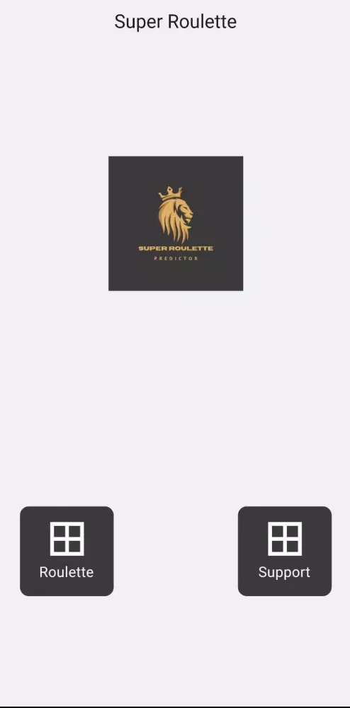 Tangkapan layar Super Roulette Predictor