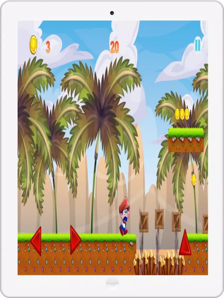 Super Adenture Run iPad  Ekran Görüntüleri