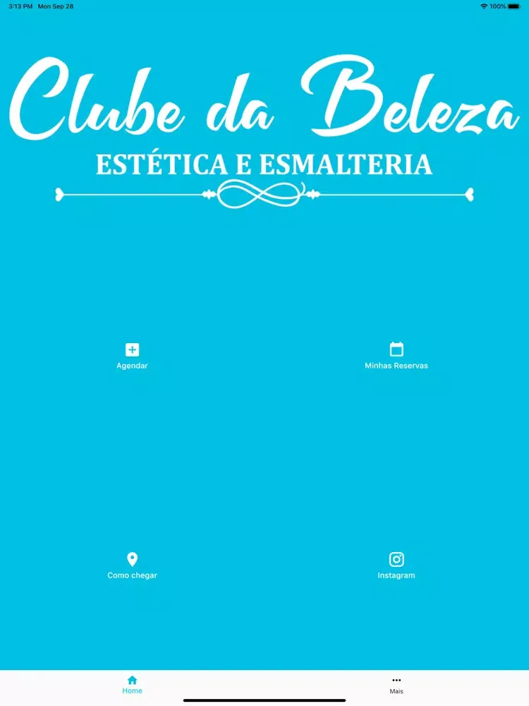 Capturas de tela do Clube da Beleza iPad 