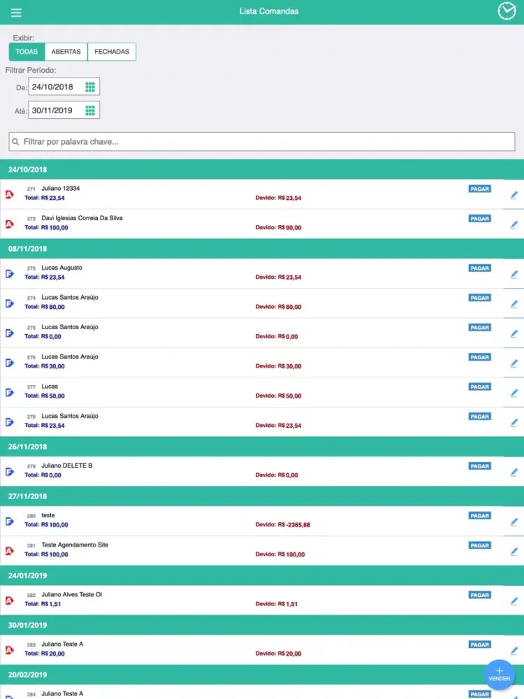 Скриншоты Gestor SuperAgendador iPad 