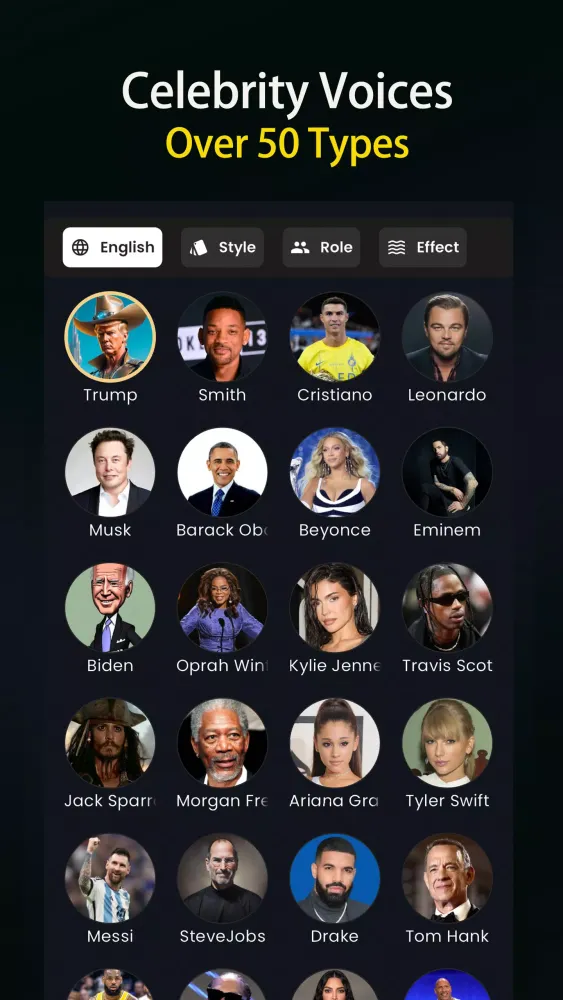 ภาพหน้าจอของ VoiceEchoAI:Real Voice Cloning