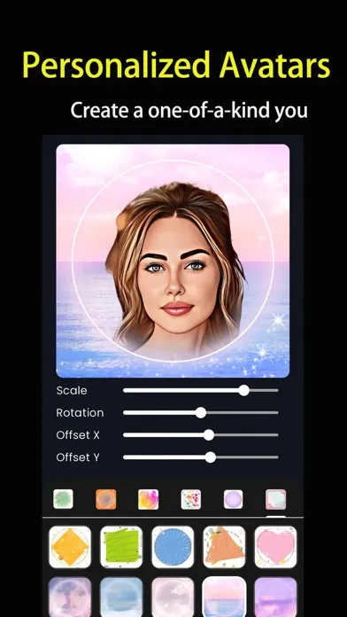 Capturas de pantalla de ToonFace: AI cartoon character