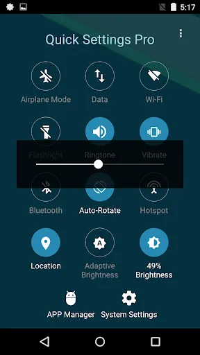 Super Quick Settings Pro Screenshots