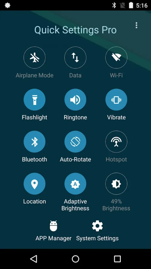 Quick Settings Pro-screenshot-1