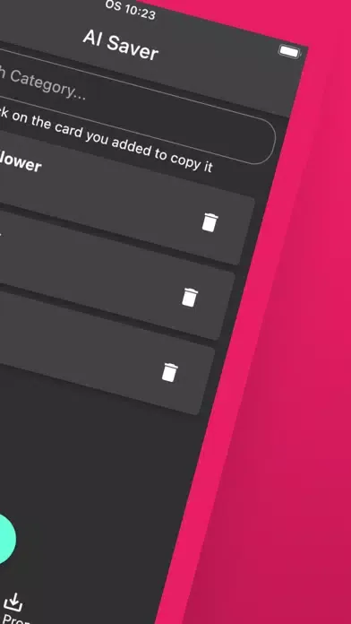 Zrzuty ekranu Sora AI Saver : Prompt