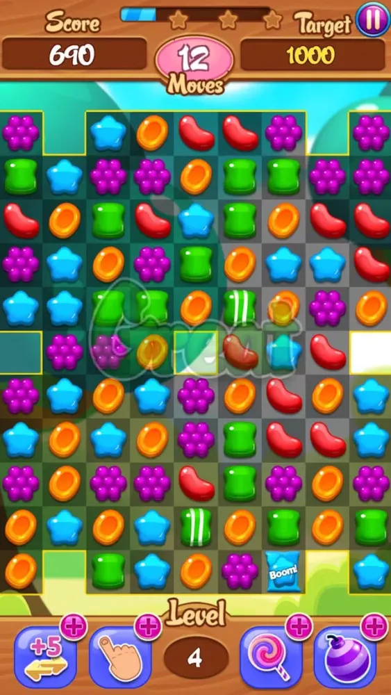Screenshot di JellyGarden Crush HD