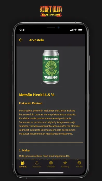 Zrzuty ekranu SOPPlikaatio