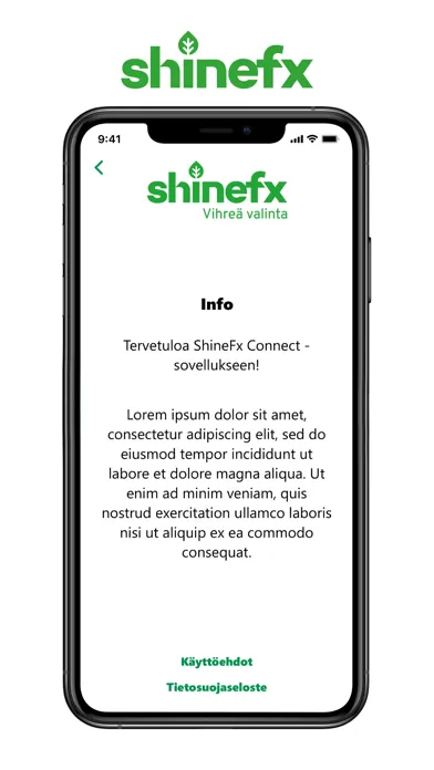 Скриншоты ShinefxConnect