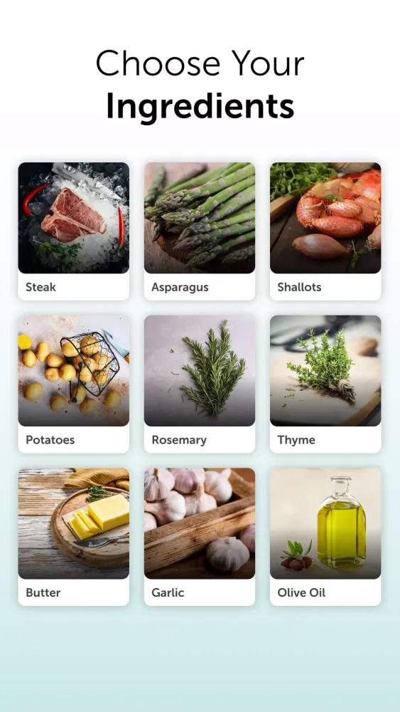 Ảnh chụp màn hình của Delicio - AI Recipes