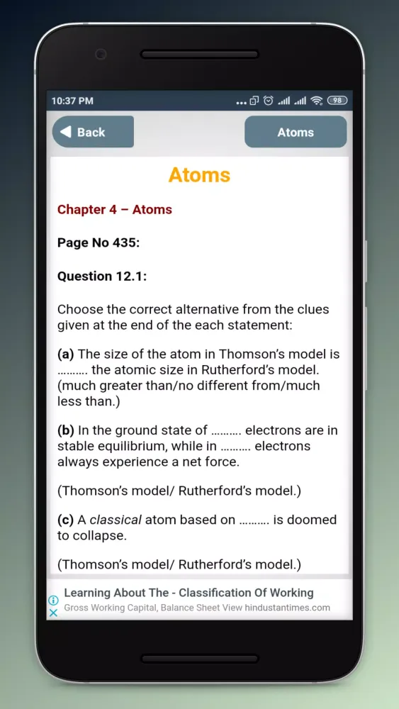 Скриншоты ncert solutions - class 12 phy
