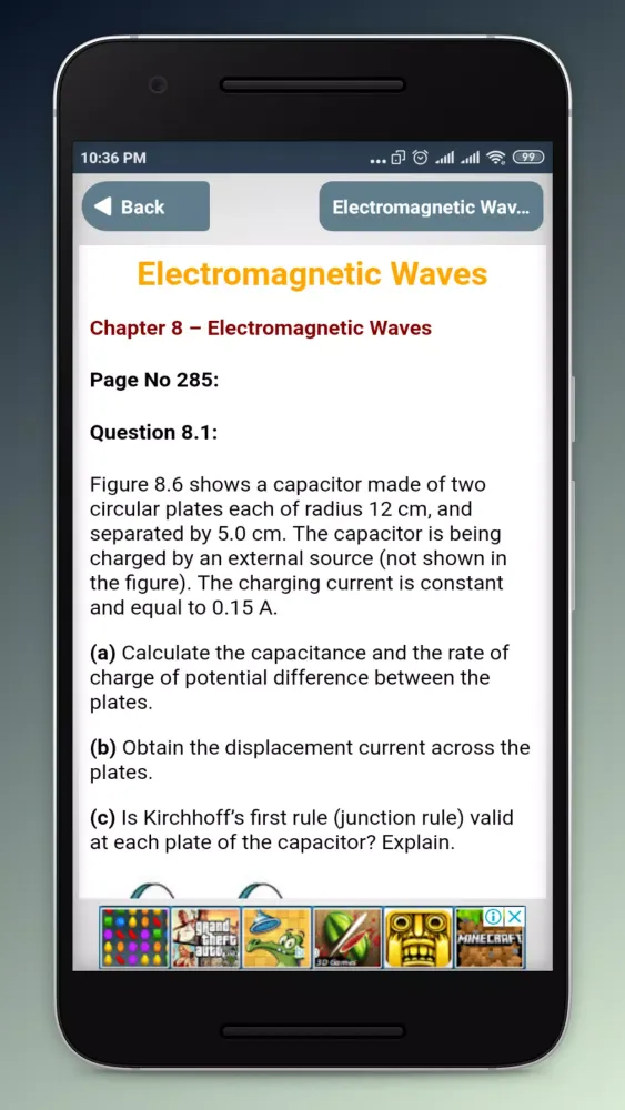 Скриншоты ncert solutions - class 12 phy