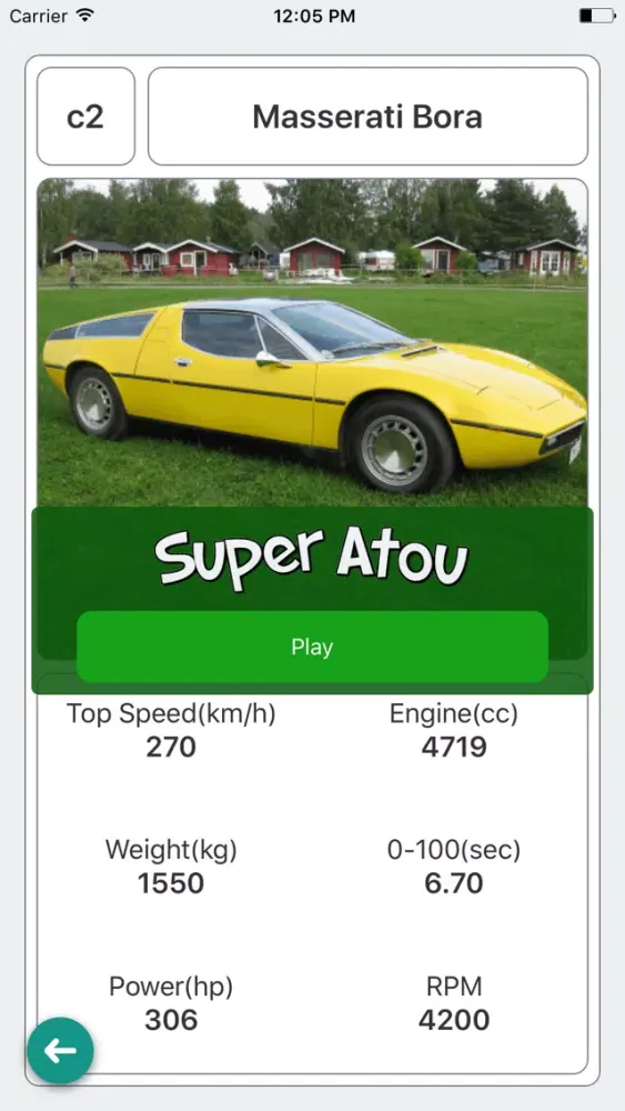 Captures d'écran de SuperAtou - Top Trumps