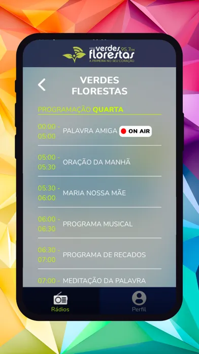ภาพหน้าจอของ Verdes Florestas FM 95,7