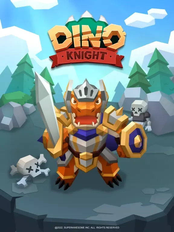 ภาพหน้าจอของ Dino Knight iPad 